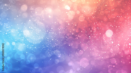 Abstract Bokeh Light Gradient Background