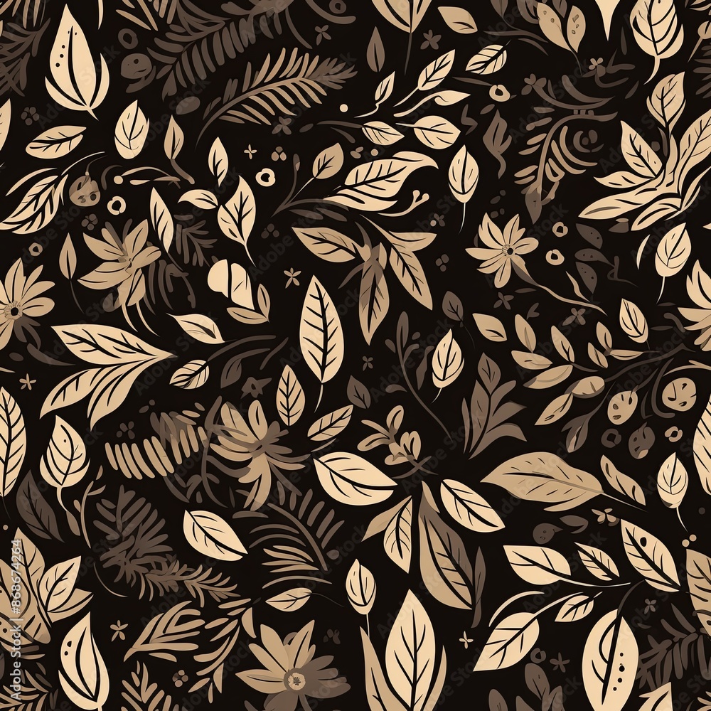 abstract seamless floral pattern abstract seamless floral pattern
