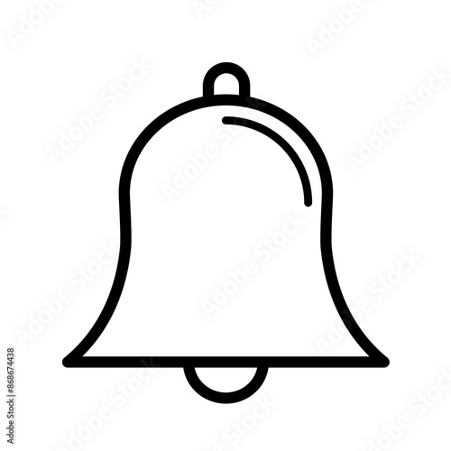alarm bell - vector icon