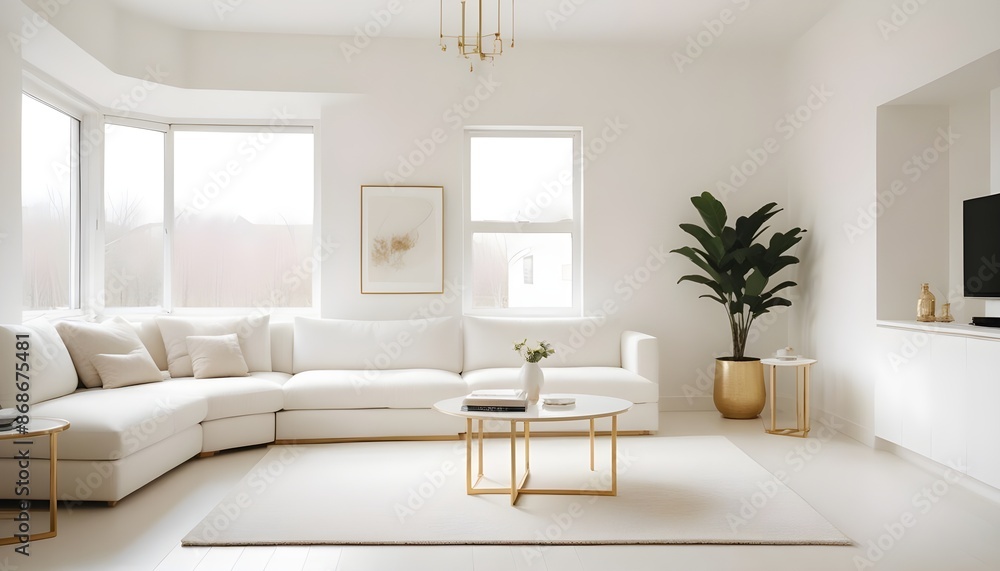 Photo interior modern design room 3d illustration Photo interior modern design room 3d illustration