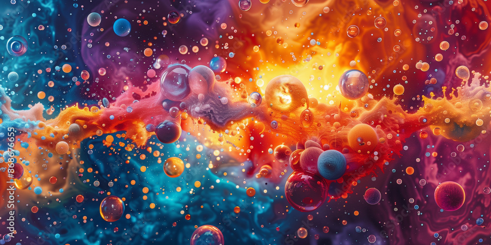 Science biology and chemistry concept Science biology and chemistry concept