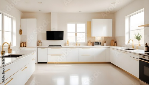 Photo interior modern design room 3d illustration