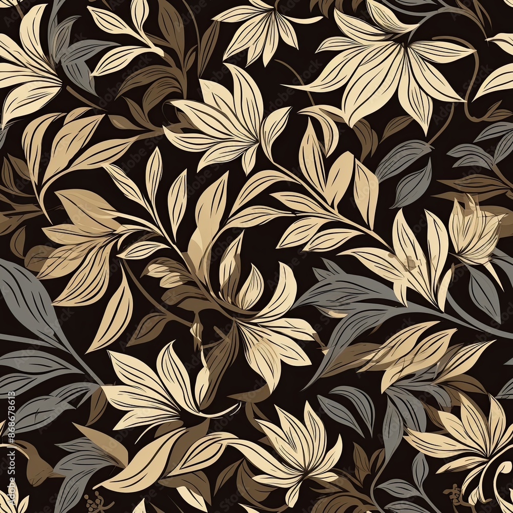 abstract seamless floral pattern abstract seamless floral pattern