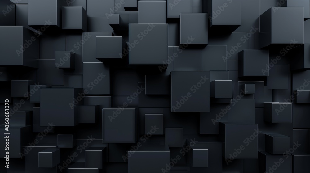 Dark background design abstract geometric blocks Dark background design abstract geometric blocks