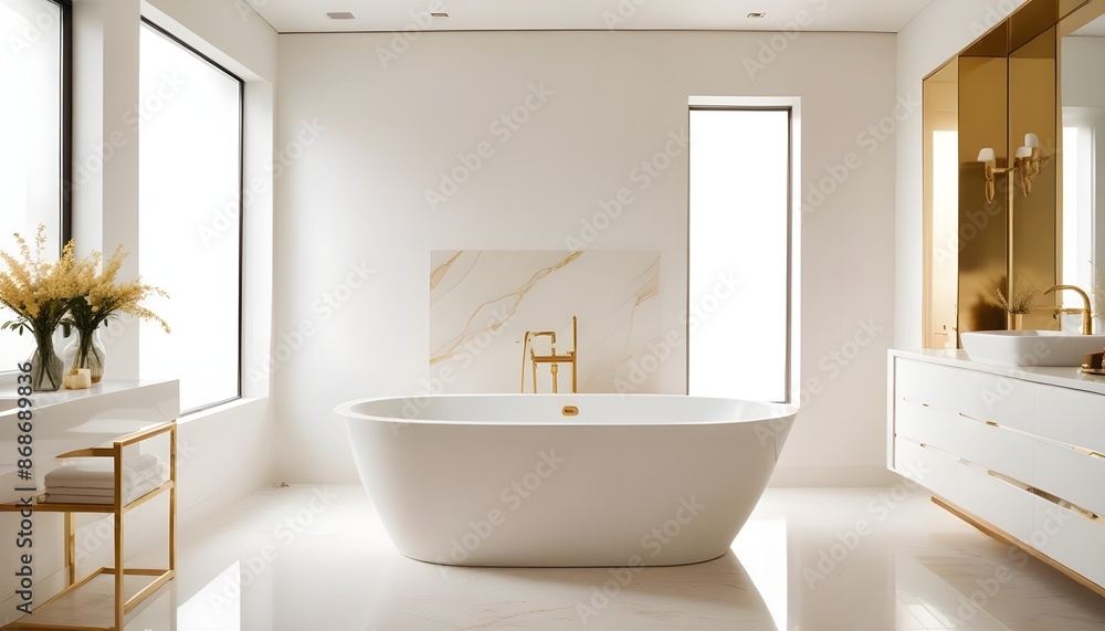 Photo interior modern design room 3d illustration Photo interior modern design room 3d illustration