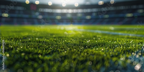 Abstract football or soccer backdrops at the stadium