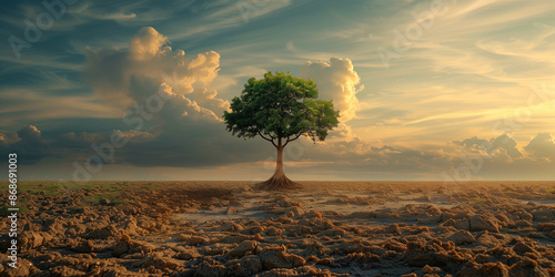 Image related to global warming and renewable energy