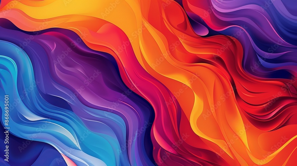 Moving organic shapes in an abstract pattern Moving organic shapes in an abstract pattern