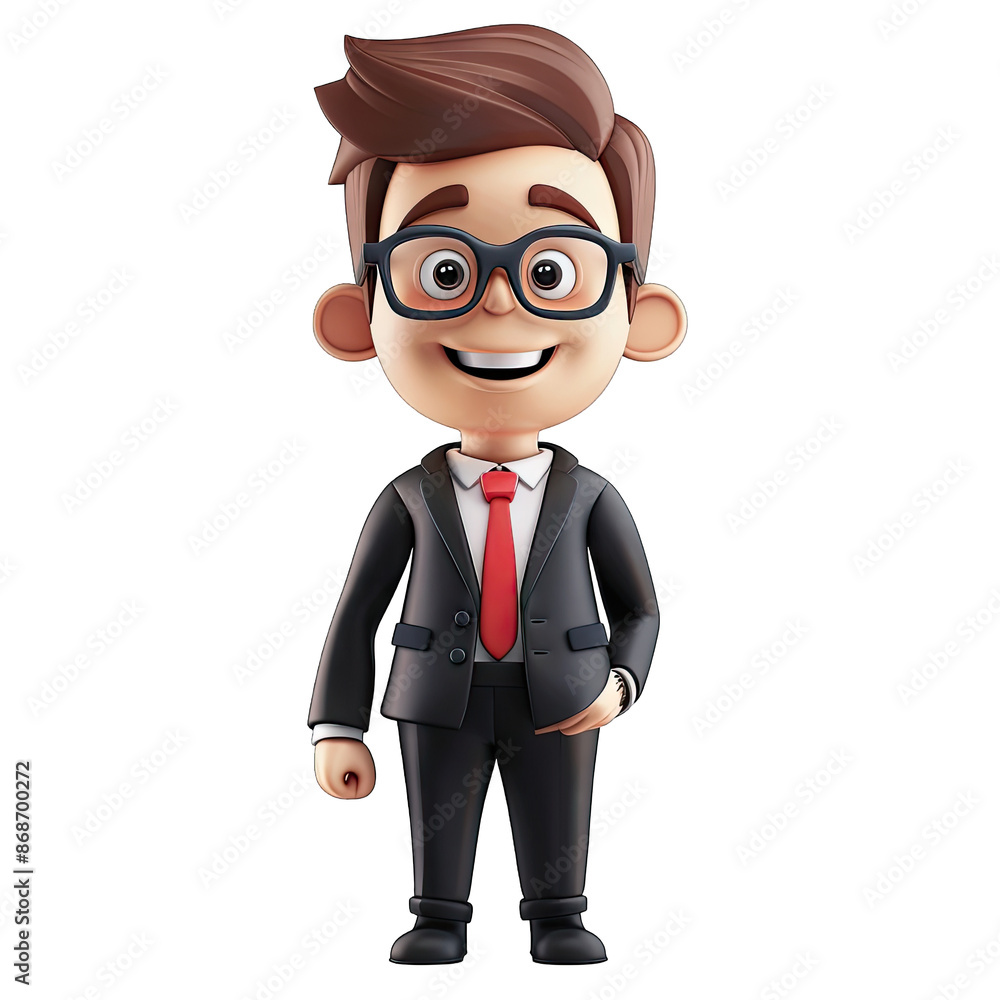 3d character isolated on solid background 3d character isolated on solid background