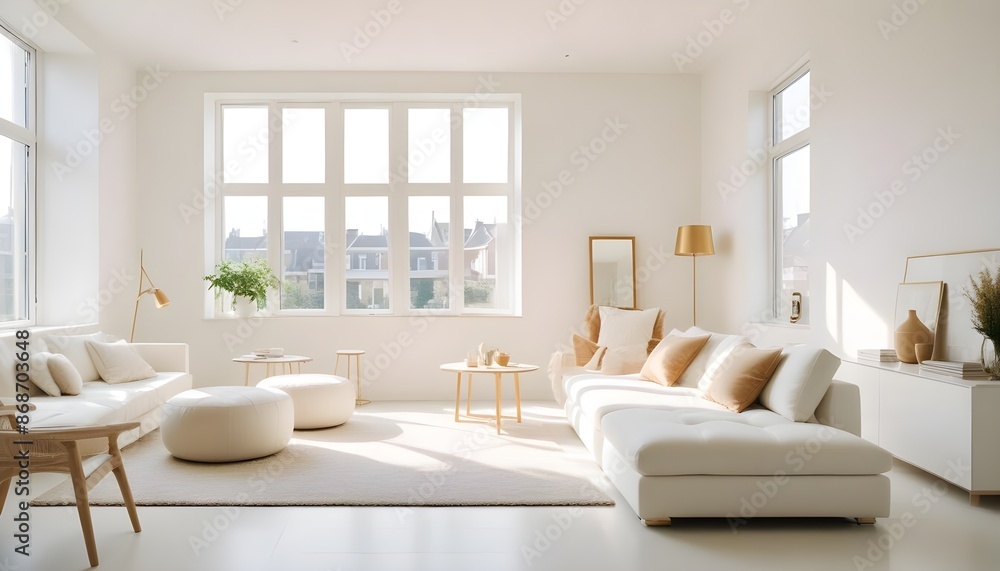 Photo interior modern design room 3d illustration Photo interior modern design room 3d illustration