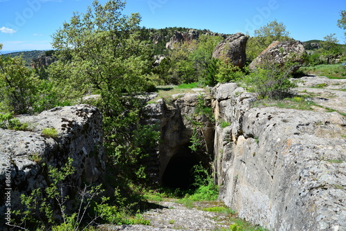 Midas Ancient City and Yazilikaya Monument are in Eskisehir, Turkey. photo