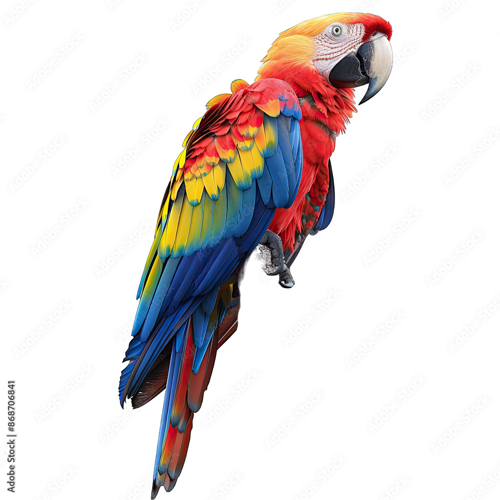 Obraz premium blue and yellow macaw