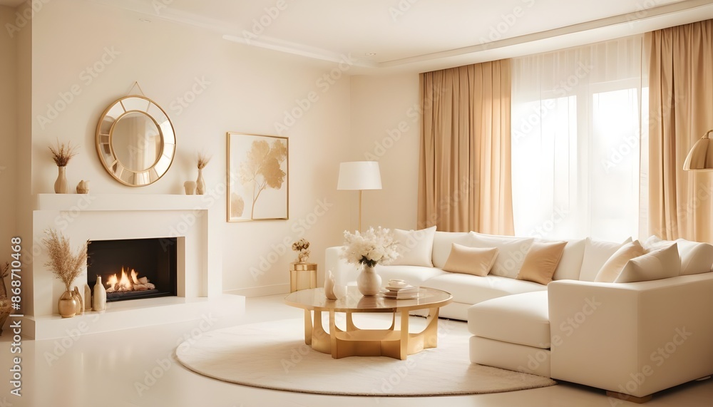 Photo interior modern design room 3d illustration Photo interior modern design room 3d illustration
