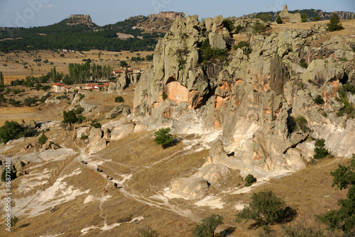 Midas Ancient City and Yazilikaya Monument are in Eskisehir, Turkey. photo