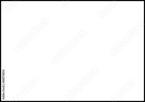 Monochrome simple horizontal frame set vector.