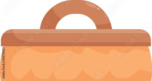 Cleaning brush with wooden handle for scrubbing and maintaining cleanliness