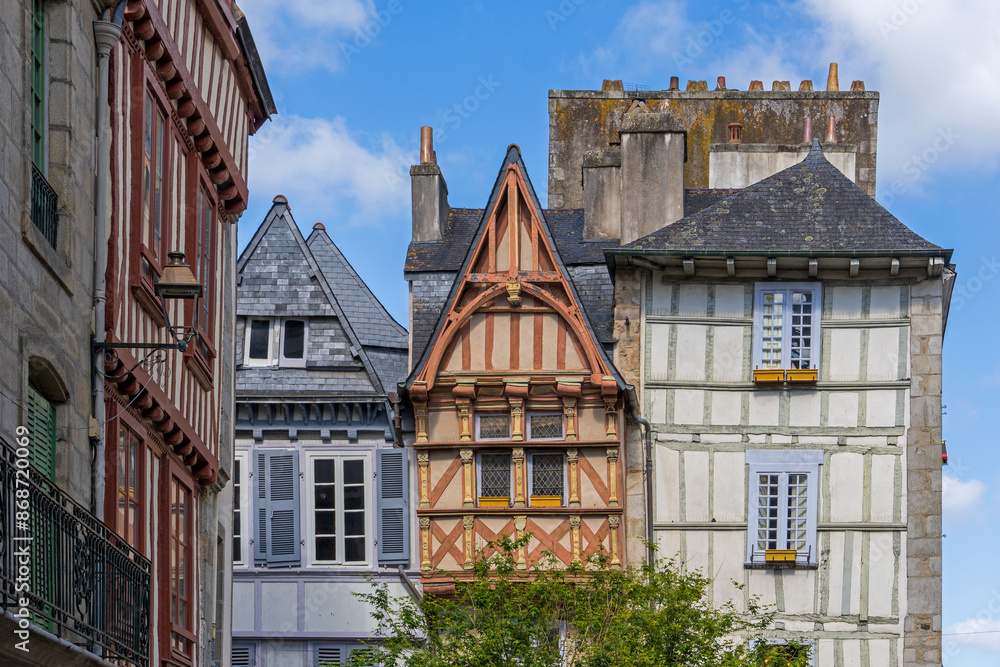 Fototapeta premium Altstadt von Quimper, Frankreich