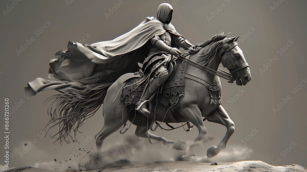 Islamic horse prepare with islamic way for war very detailed and realistic shape Islamic horse prepare with islamic way for war very detailed and realistic shape