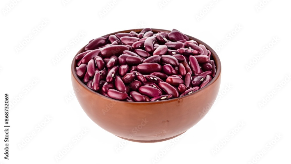 Kidney beans on white background Kidney beans on white background