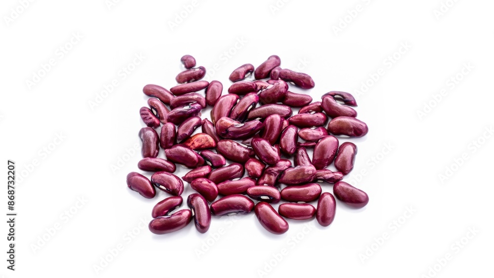 Kidney beans on white background Kidney beans on white background