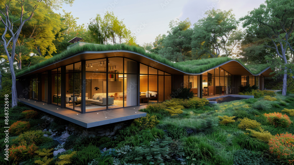 sustainable ecofriendly family home with photovoltaic sustainable ecofriendly family home with photovoltaic