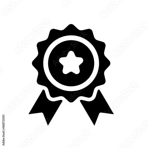 Badge, award - vector icon