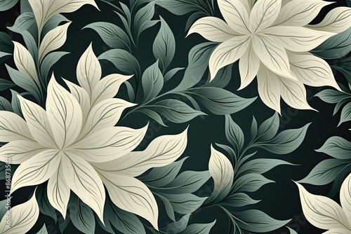 Pattern seamless floral vector design