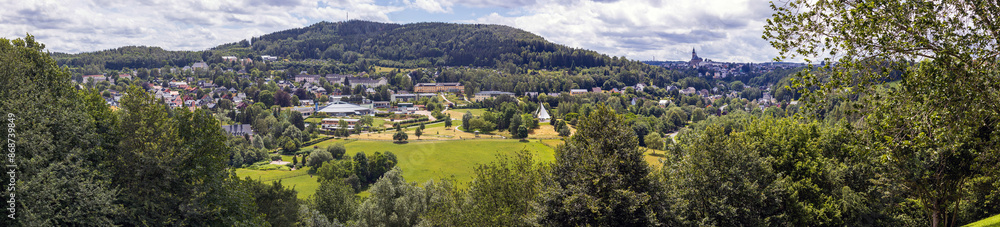 Kurpark Bad Schlema - Panorama Kurpark Bad Schlema - Panorama