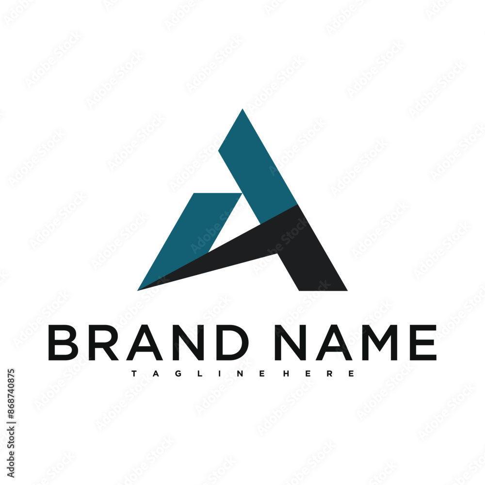 Creative abstract initial letter A logo design. Preamium Vector Creative abstract initial letter A logo design. Preamium Vector