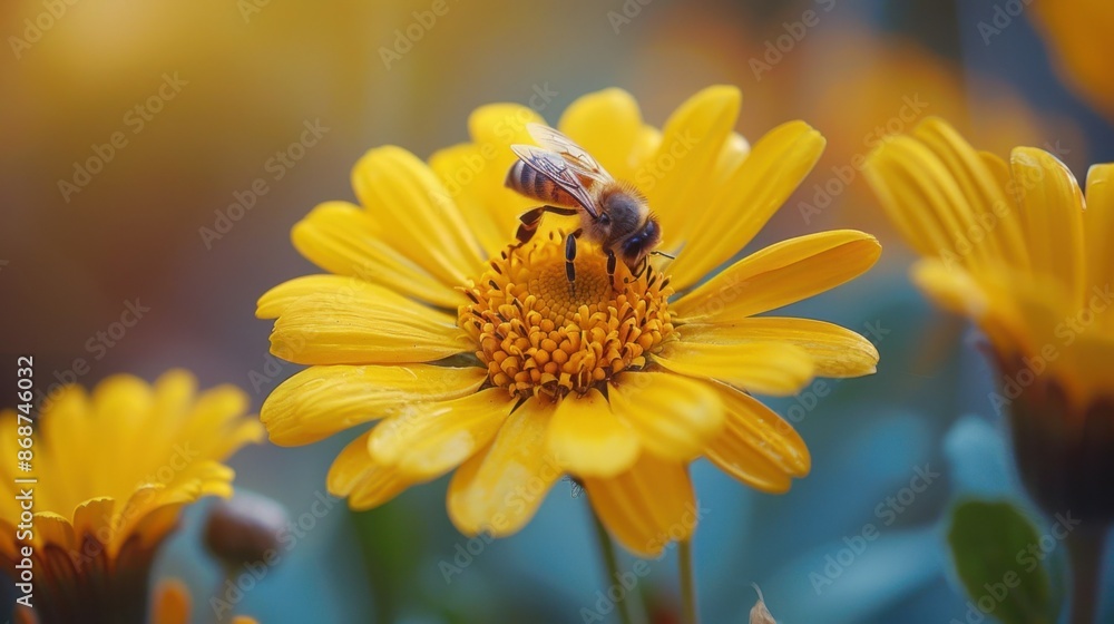 bees bring honey to the hive, macro photo. bees bring honey to the hive, macro photo.