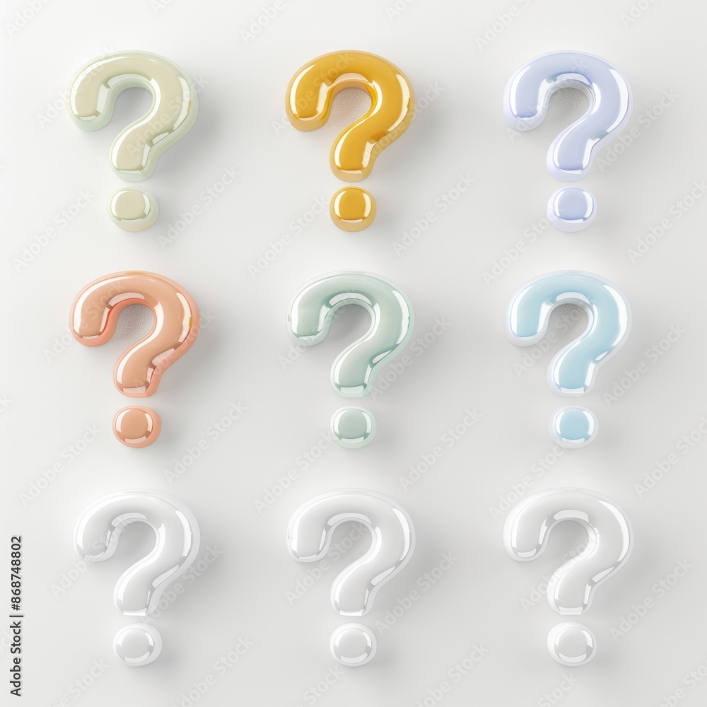 Question mark icon, quiz symbol, interrogation sign, simple rebus silhouette, questions emblem, faq set Question mark icon, quiz symbol, interrogation sign, simple rebus silhouette, questions emblem, faq set