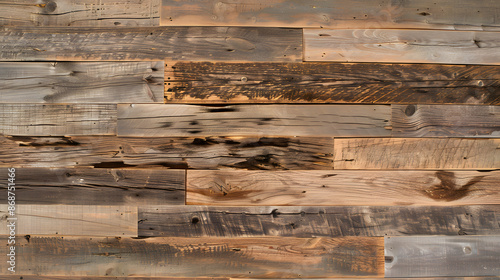 smooth and distressed barn wood planks