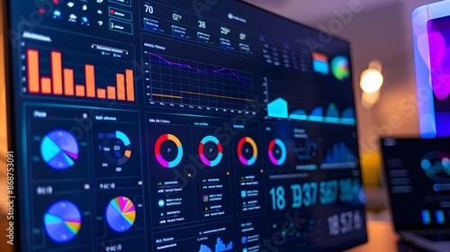 A CRM (Customer Relationship Management) software interface managing customer data and interactions
