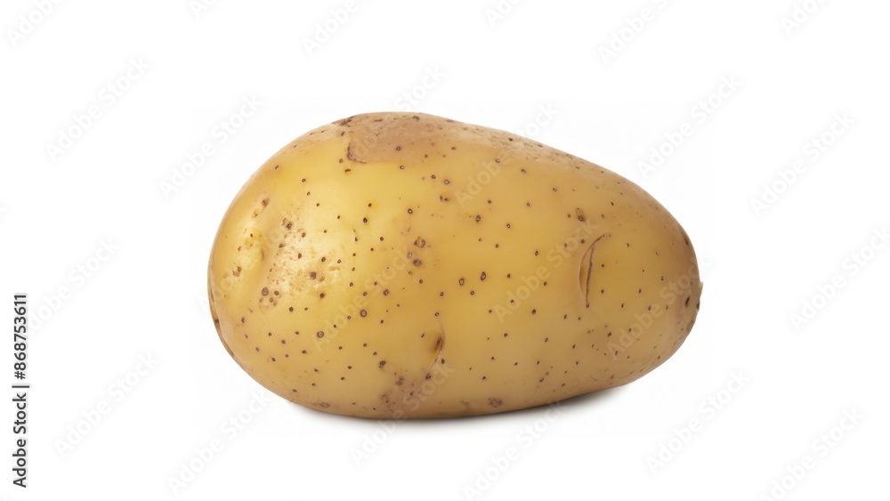 Potato on white background Potato on white background