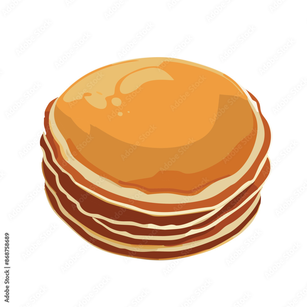 Vector illustration of Pancakes Vector illustration of Pancakes