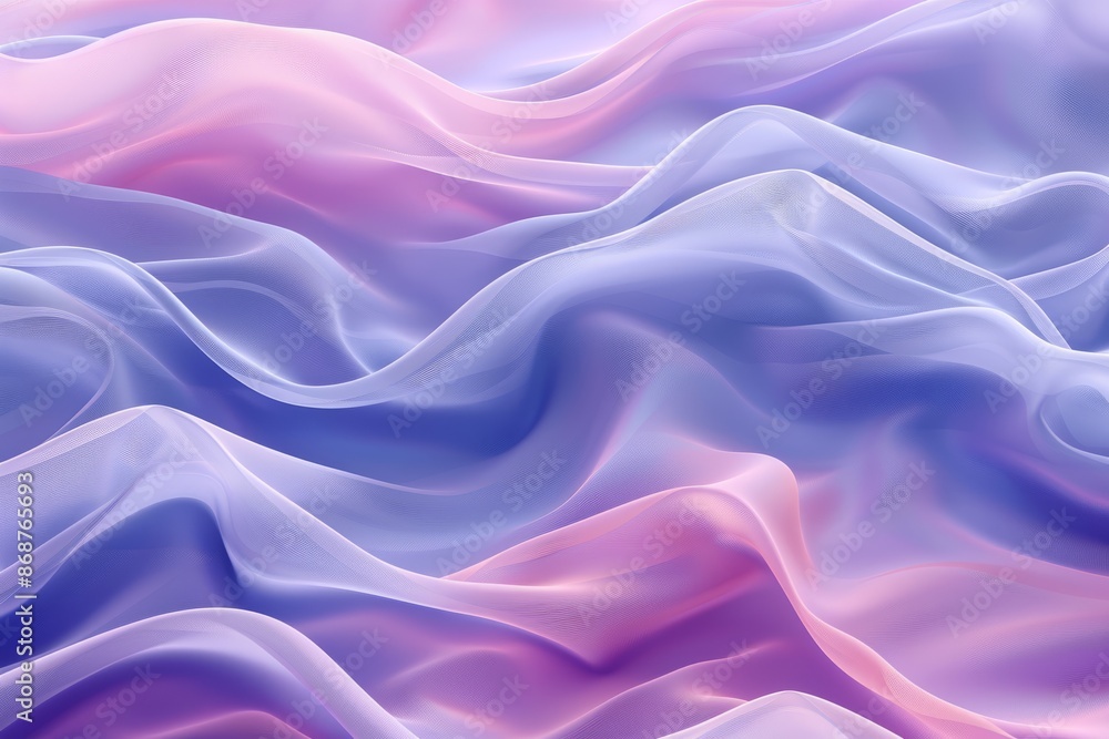 Obraz premium A seamless abstract wave pattern in the transgender pride colors