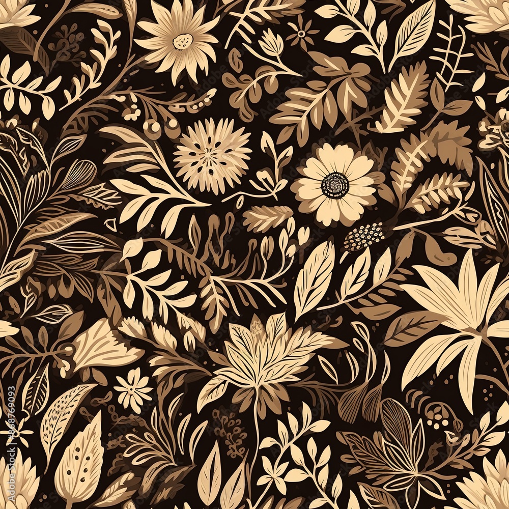 abstract seamless floral pattern abstract seamless floral pattern