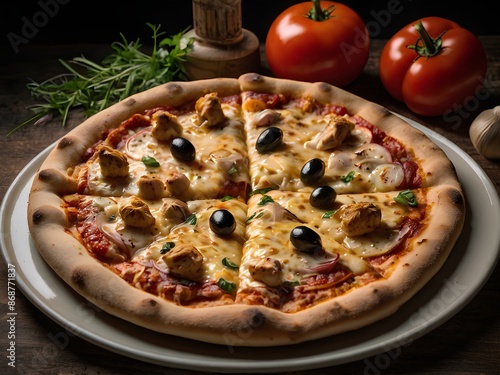 Pizza for promotional image