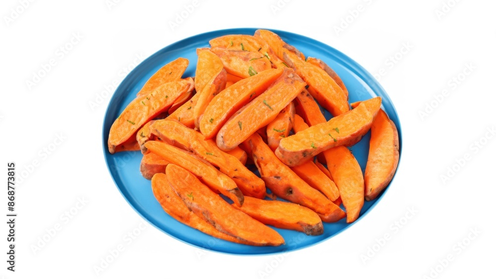 Sweet potato on white background Sweet potato on white background