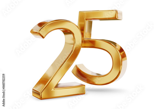 25 twenty five golden, gold...
