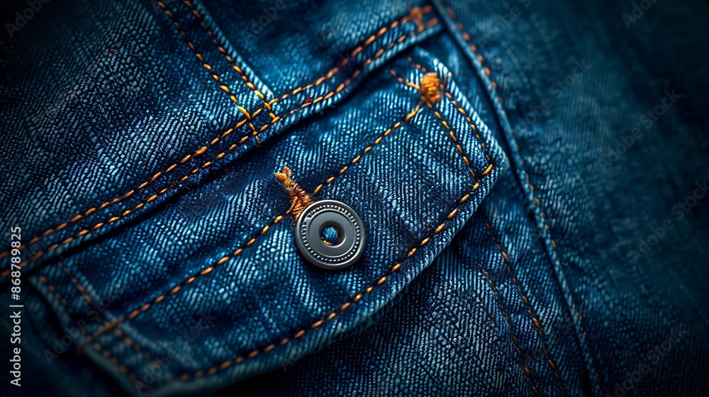Blue denim fabric texture background Blue denim fabric texture background