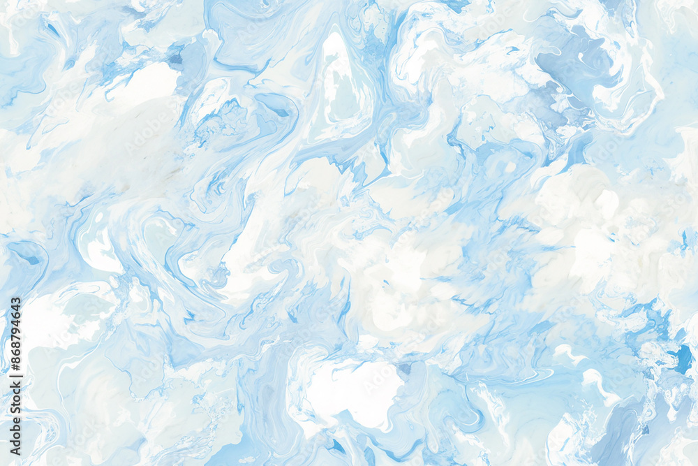 Light blue marble pattern with swirling white and blue tones, creating a calming and seamless design. Light blue marble pattern with swirling white and blue tones, creating a calming and seamless design.