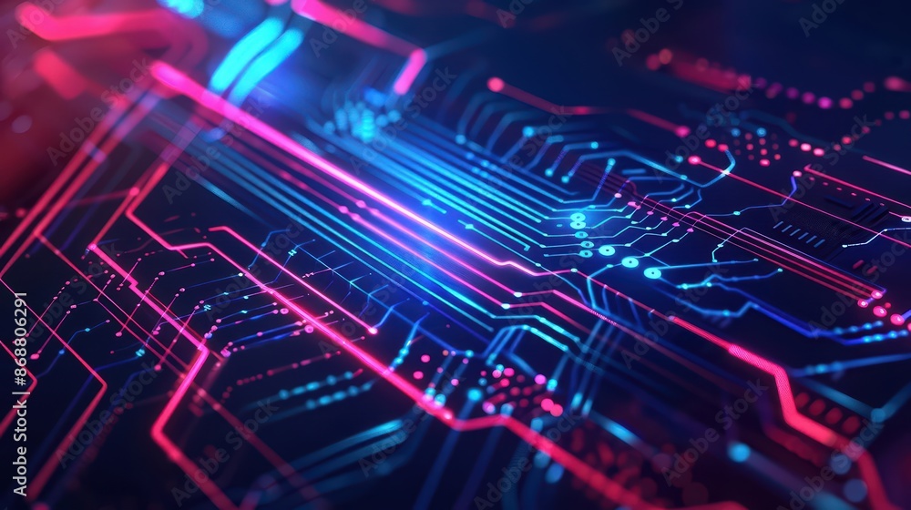 Clean cyber banner showcasing a music splash with sleek lines and glowing elements with copy space Clean cyber banner showcasing a music splash with sleek lines and glowing elements with copy space