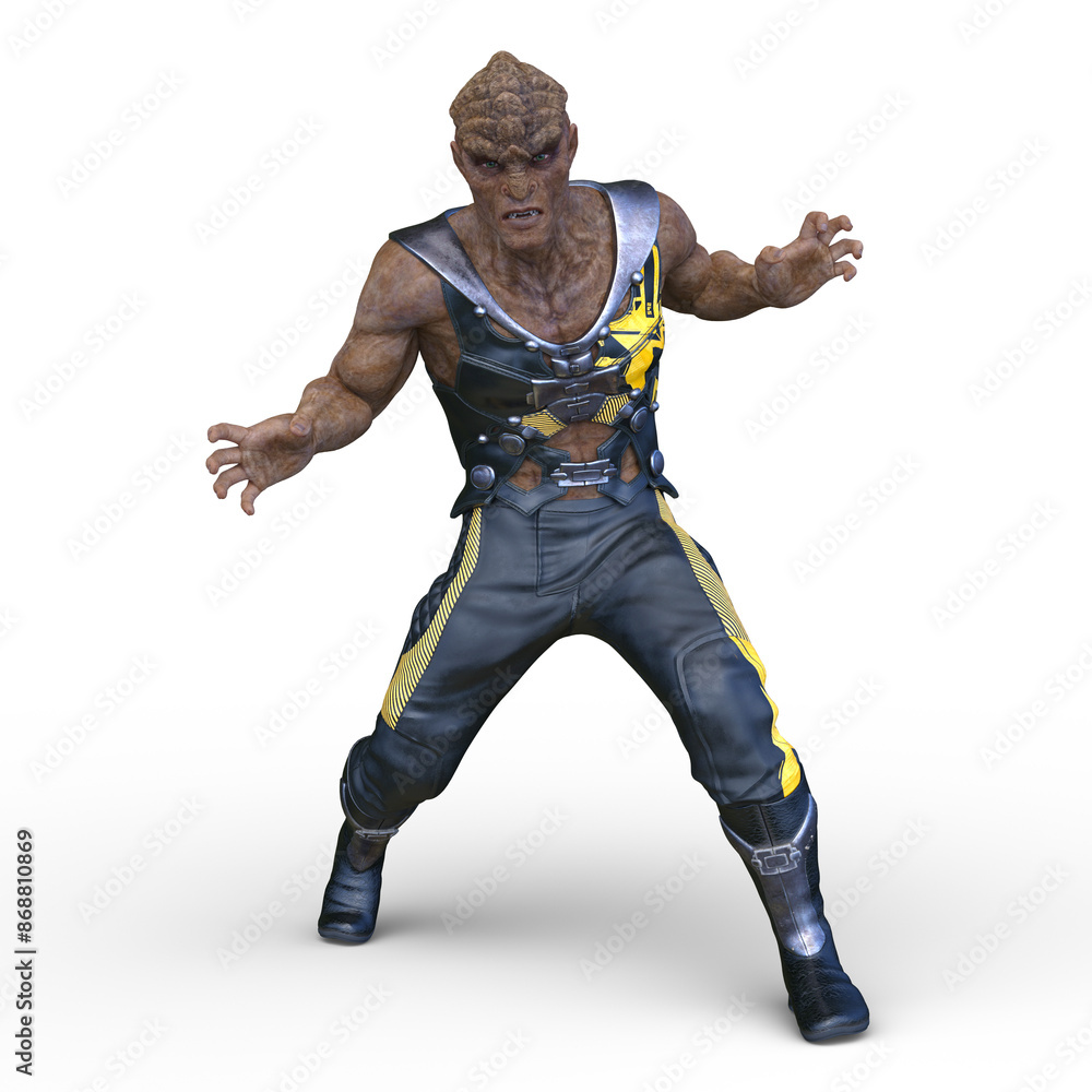 モンスター 3DCGレンダリング モンスター 3DCGレンダリング