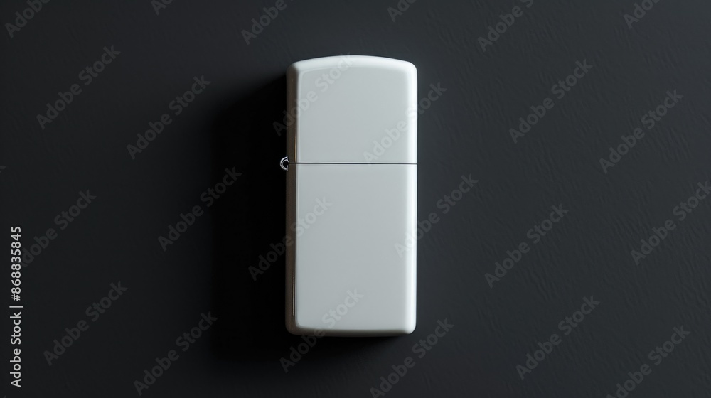 A white refrigerator sitting on a black wall, ideal for interior design and architecture photography A white refrigerator sitting on a black wall, ideal for interior design and architecture photography
