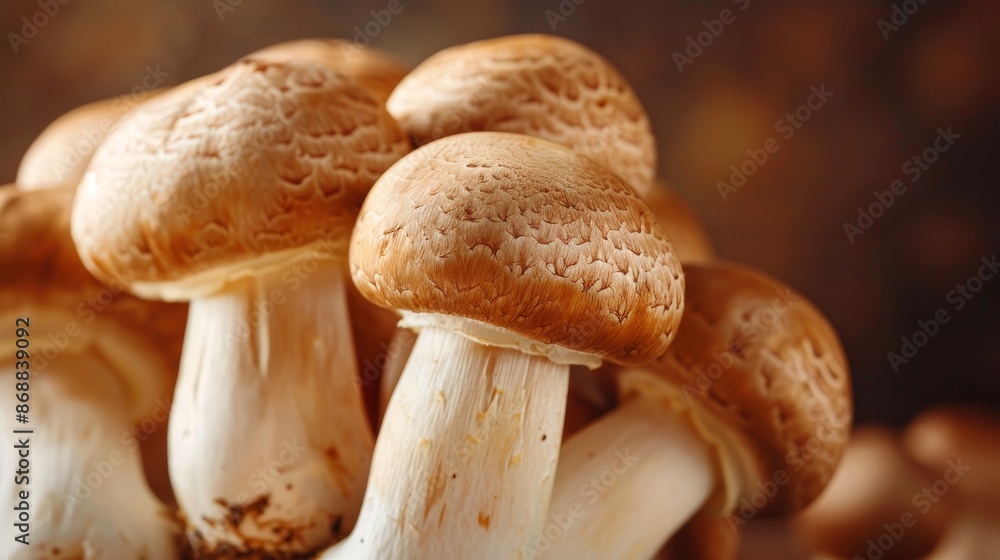 Mushrooms champignon horizontal wallpaper background Mushrooms champignon horizontal wallpaper background