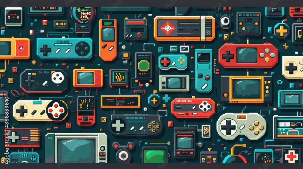 Retro Gaming Nostalgia: A Pixelated Celebration of Gaming History Retro Gaming Nostalgia: A Pixelated Celebration of Gaming History