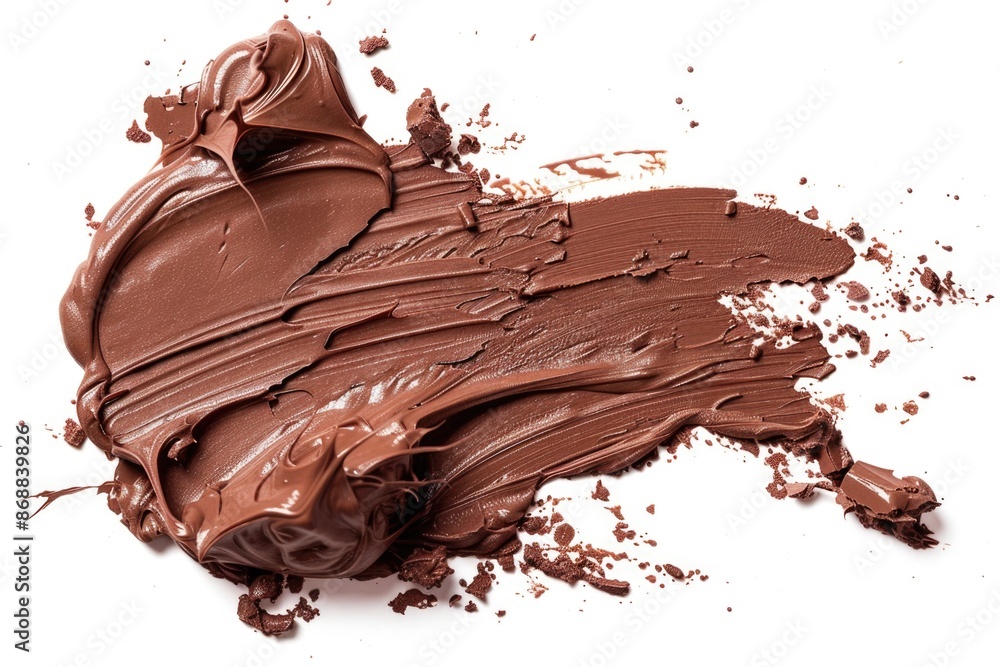 A slice of moist and delicious-looking chocolate cake A slice of moist and delicious-looking chocolate cake