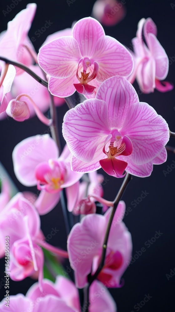Orchid, Wallpaper 4k, Flowers image - generative ai Orchid, Wallpaper 4k, Flowers image - generative ai
