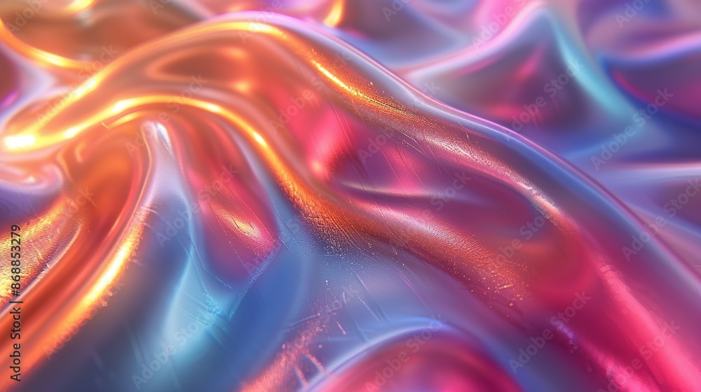 Fototapeta premium Shimmering Holographic Veil